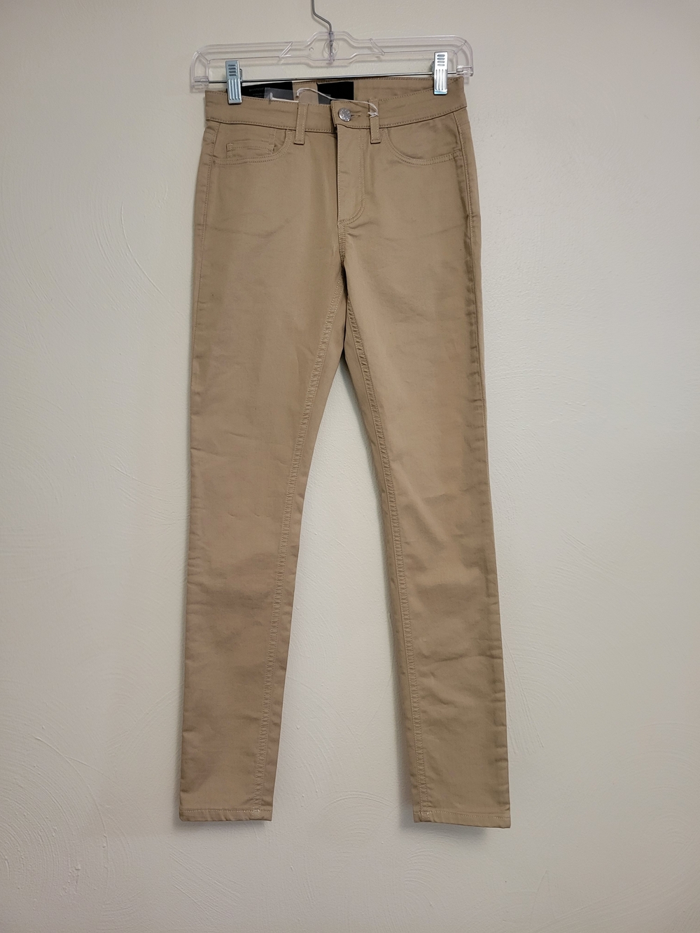 Acne Studios Skinny Beige Stretch Trousers Size 24